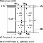 Réfrigérateur combiné encastrable SIEMENS KB96NNSE0, iQ100 – Image 4