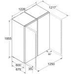 Réfrigérateur Américain LIEBHERR XRFsd5220-22 – Image 15