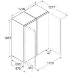 Réfrigérateur Américain LIEBHERR XRFsd5220-22 – Image 7