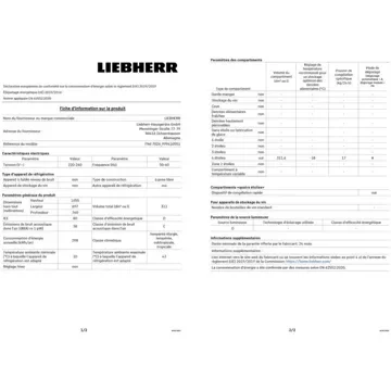 Congélateur armoire LIEBHERR FND7026-20 – Image 3