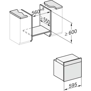 Four encastrable fonction vapeur MIELE H 7365 BP – Image 5