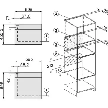 Four encastrable fonction vapeur MIELE H 7365 BP – Image 3