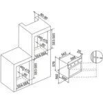 Four encastrable AIRLUX AFSCW21WHN – Image 4