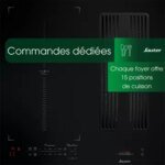 Table induction aspirante SAUTER SPI2847BH Piano – Image 12