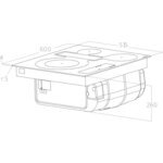 Table induction aspirante ELICA NIKOLATESLA FIT 3Z PRO 60 recyclage – Image 9
