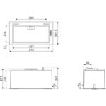 Hotte encastrable SMEG KSG52HPE – Image 3