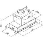 Hotte encastrable DE DIETRICH DHG2684B MotionControl – Image 3