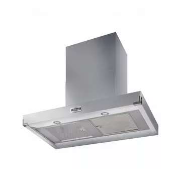 Hotte décorative murale FALCON PKR110 CONTEMP INOX CHROME