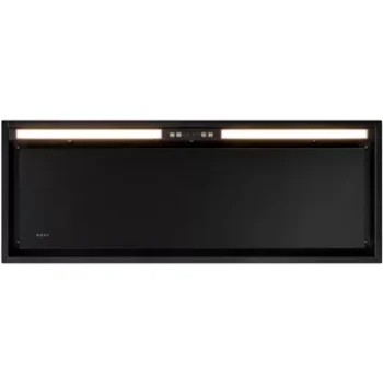 Hotte encastrable 							NOVY				CRYSTAL 26082  90cm Verre Noir
