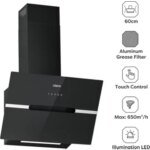 Hotte décorative murale inclinée CIARRA CD6736FB – Image 8