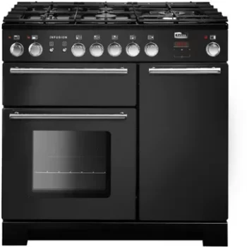 Piano de cuisson gaz							FALCON				INFUSION CHARBON MAT SATINE CHROME