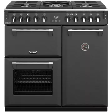 Piano de cuisson gaz STOVES RICHMOND DELUXE 90 DFT ANTHRACITE