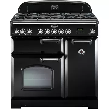 Piano de cuisson gaz FALCON CLASSIC DELUXE 90 ARDOISE LAITON