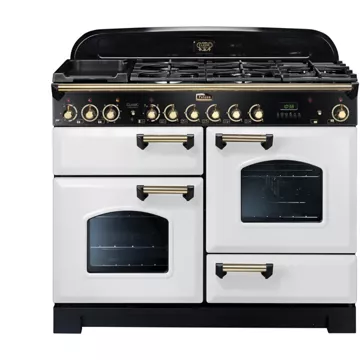 Piano de cuisson mixte FALCON CLASSIC DELUXE 110 BLANC LAITON