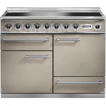 Piano de cuisson induction FALCON Semi Pro DELUXE 100 FAUVE NICKEL BROSSÉ