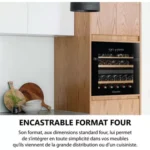 Cave à vin encastrable LA SOMMELIERE LSBU18DZ – Image 6