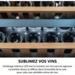 Cave à vin encastrable LA SOMMELIERE LSBU18DZ – Image 2