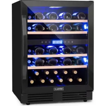 Cave à vin de service							KLARSTEIN				Vinovilla 43 Duo Onyx Edition