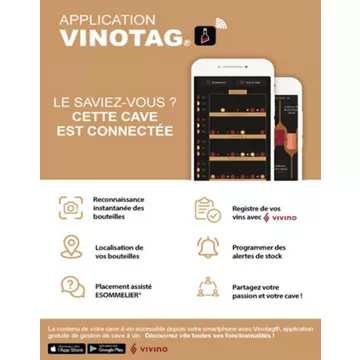 Cave à vin vieillissement CLIMADIFF RESERVE275F – Image 3