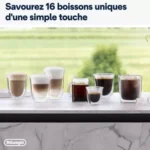 Expresso Broyeur DELONGHI rivelia latte FEB4455.G – Image 5