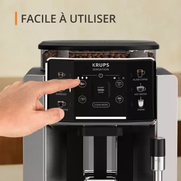 Expresso Broyeur KRUPS EA910E10 sensation silver – Image 17