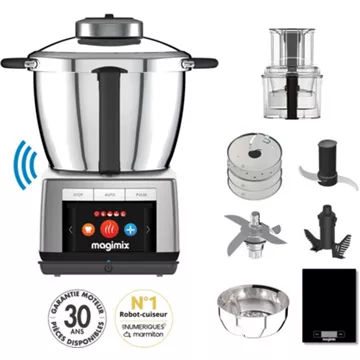 Robot cuiseur MAGIMIX Cook Expert Connect Chrome 18913