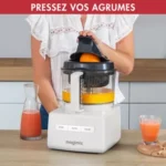 Robot multifonction MAGIMIX CS4200 XL BLANC + PRESSE AGRUME 85426F – Image 7