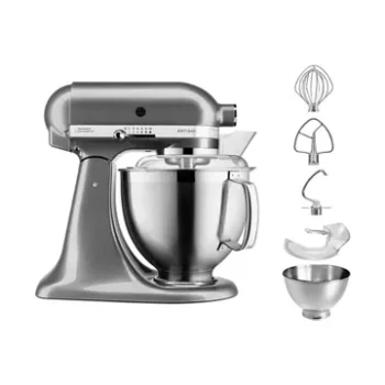 Robot pâtissier							KITCHENAID				5KSM185PSEMS Artisan Gris étain
