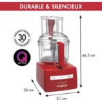 Robot multifonction MAGIMIX CS 5200 XL Premium Rouge – Image 19