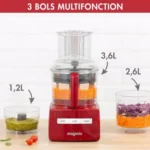 Robot multifonction MAGIMIX CS 5200 XL Premium Rouge – Image 9
