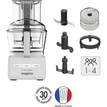 Robot multifonction MAGIMIX CS 3200 XL Blanc 18370F