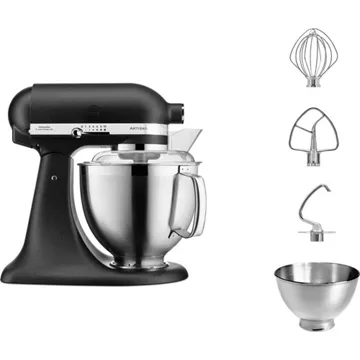 Robot pâtissier KITCHENAID 5KSM185PSEBK Artisan Noir truffe