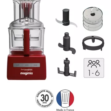 Robot multifonction MAGIMIX CS 4200 XL 18474F Rouge