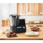 Robot cuiseur MOULINEX Clickchef noir HF456810 + cuiseur vapeur – Image 20