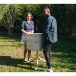 Barbecue charbon ALUVY Marcel Original Anthracite – Image 2