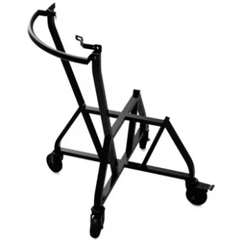 Chariot barbecue							BIG GREEN EGG				chariot à roulettes+poignée intégrée XL