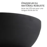 Brasero BLUMFELDT Savage 2.0 Ø60 cm - Noir – Image 5