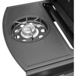 Barbecue gaz VIDAXL Acier inoxydable Noir – Image 4