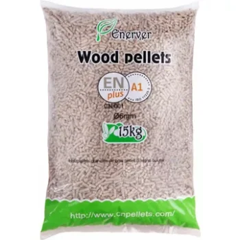 Pellets							ENERVER				Granulés de Bois 80 Sacs de 15KG -1200KG