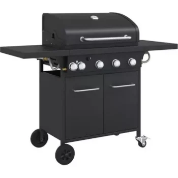 Barbecue gaz							VIDAXL				Acier Noir