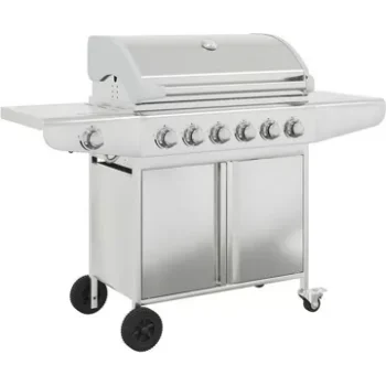 Barbecue gaz							VIDAXL				Acier Argent