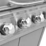 Barbecue gaz VIDAXL Acier inoxydable Argent – Image 5