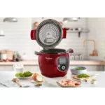 Cookeo MOULINEX YY5118FB rouge + spatule – Image 3