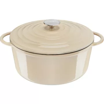 Cocotte TEFAL Fonte LOV faitout 29cm beige