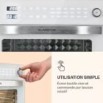 Friteuse sans huile KLARSTEIN Vigor Air 1800W 30L Blanc – Image 4