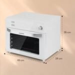 Friteuse sans huile KLARSTEIN Vigor Air 1800W 30L Blanc – Image 2