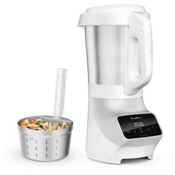 Blender chauffant MOULINEX SOUP et PLUS LM926B00 BLANC 2L