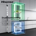 Réfrigérateur combiné encastrable HISENSE RB3B250SAWC – Image 7