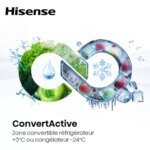 Réfrigérateur combiné encastrable HISENSE RB3B250SAWC – Image 4