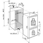 Réfrigérateur combiné encastrable LIEBHERR ICBbi5152-22 Prime BioFresh – Image 2